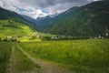 Picturesque alpine countryside in Austria