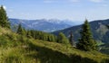 picturesque alpine landscape in the Austrian Alps of the Schladming-Dachstein region (Steiermark or Styria, Austria) Royalty Free Stock Photo