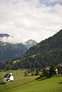 Picturesque alpine village