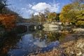 Magoksa Buddhist temple complex in autumn, South Korea Royalty Free Stock Photo