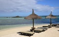 Picturesque area of la Pointe aux canonniers in Mauritius