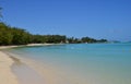 Picturesque area of La Pointe aux Canonniers in Mauritius Repu