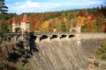 Picturesque autumn. Dam Les Kralovstvi in Bila Tremesna, Czech Republic