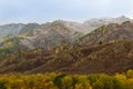 Picturesque autumn mountain landscape Royalty Free Stock Photo