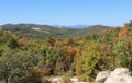 A picturesque autumnal view of the Rhodope mountain range