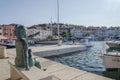 Picturesque bay in Sutivan village. Sutivan is situated on the north coast of Brac island in Croatia Royalty Free Stock Photo