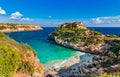 Beautiful beach bay landscape on Majorca island, Spain Royalty Free Stock Photo