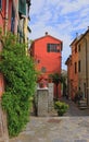 Picturesque bright house in the ancient part of a small town in Tuscany