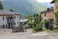 Picturesque buildings in Fanano, Emilia Romagna