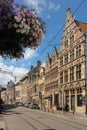 Picturesque buildings. Ghent. Belgium