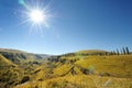 Picturesque canyon in the North Caucasus