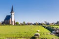 Skyline Den Hoorn Texel the Netherlands Royalty Free Stock Photo