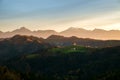 Sveti Tomaz church in Slovenia Royalty Free Stock Photo