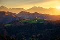 Sveti Tomaz church in Slovenia Royalty Free Stock Photo