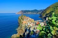 Picturesque Cinque Terre village of Vernazza, Italy Royalty Free Stock Photo