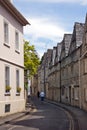 Picturesque Cirencester`s quaint old streets Royalty Free Stock Photo