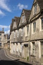 Picturesque Cirencester`s quaint old streets Royalty Free Stock Photo