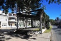 picturesque city with a boulevard with trees santa fe argentina