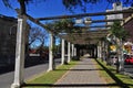 picturesque city with a boulevard with trees santa fe argentina