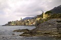 Picturesque coast in Italia