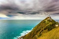 The picturesque coast of the Pacific