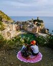 Picturesque coastal village of Vernazza, Cinque Terre, Italy. Royalty Free Stock Photo