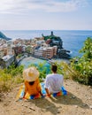 Picturesque coastal village of Vernazza, Cinque Terre, Italy. Royalty Free Stock Photo