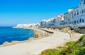 Picturesque coastline of Mahdia, Tunisia Royalty Free Stock Photo