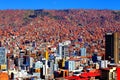 Picturesque colorful capital of Bolivia, La Paz