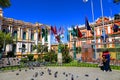 Picturesque colorful capital of Bolivia, La Paz