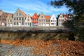 Picturesque colorful medieval town of Bruges in Belgium