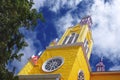 Castro, Chiloe Island, Chile - The Picturesque Colorful Towers of the Wooden Jesuit Church in Castro