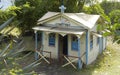 Picturesque convict house in Anse Cafard in Martinique