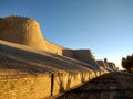 A picturesque corner in Khiva, the historic city of Uzbekistan