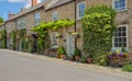 Picturesque Cottages in Thornton le Dale, Yorkshire. Royalty Free Stock Photo