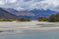 Picturesque Dart river,Otago, New Zealand