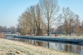 Picturesque Dutch winter landscape