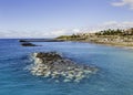 Picturesque El Duque beach in Tenerife