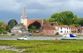 Picturesque English village, Bosham, West Sussex. Royalty Free Stock Photo