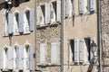 Picturesque facade of a residential home in France