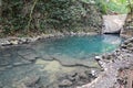 Siete Altares Waterfall in Livingston Guatemala