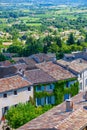 Picturesque French Provence countryside houses