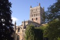 Picturesque Gloucestershire - Tewkesbury Abbey Royalty Free Stock Photo