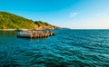 Picturesque Hamme havn in Bornholm Royalty Free Stock Photo