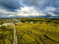 A picturesque home in the terraces Royalty Free Stock Photo