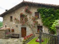 Picturesque house in catalan village. Rupit i Pruit