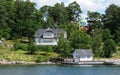 Picturesque house on a little island near Stockholm