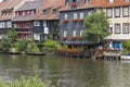 Picturesque houses in Bamberg, Germany