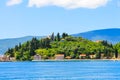 Picturesque island in Kotor Bay in Montenegro, Europe