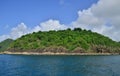 The picturesque island of Saint Lucia in West indies Royalty Free Stock Photo